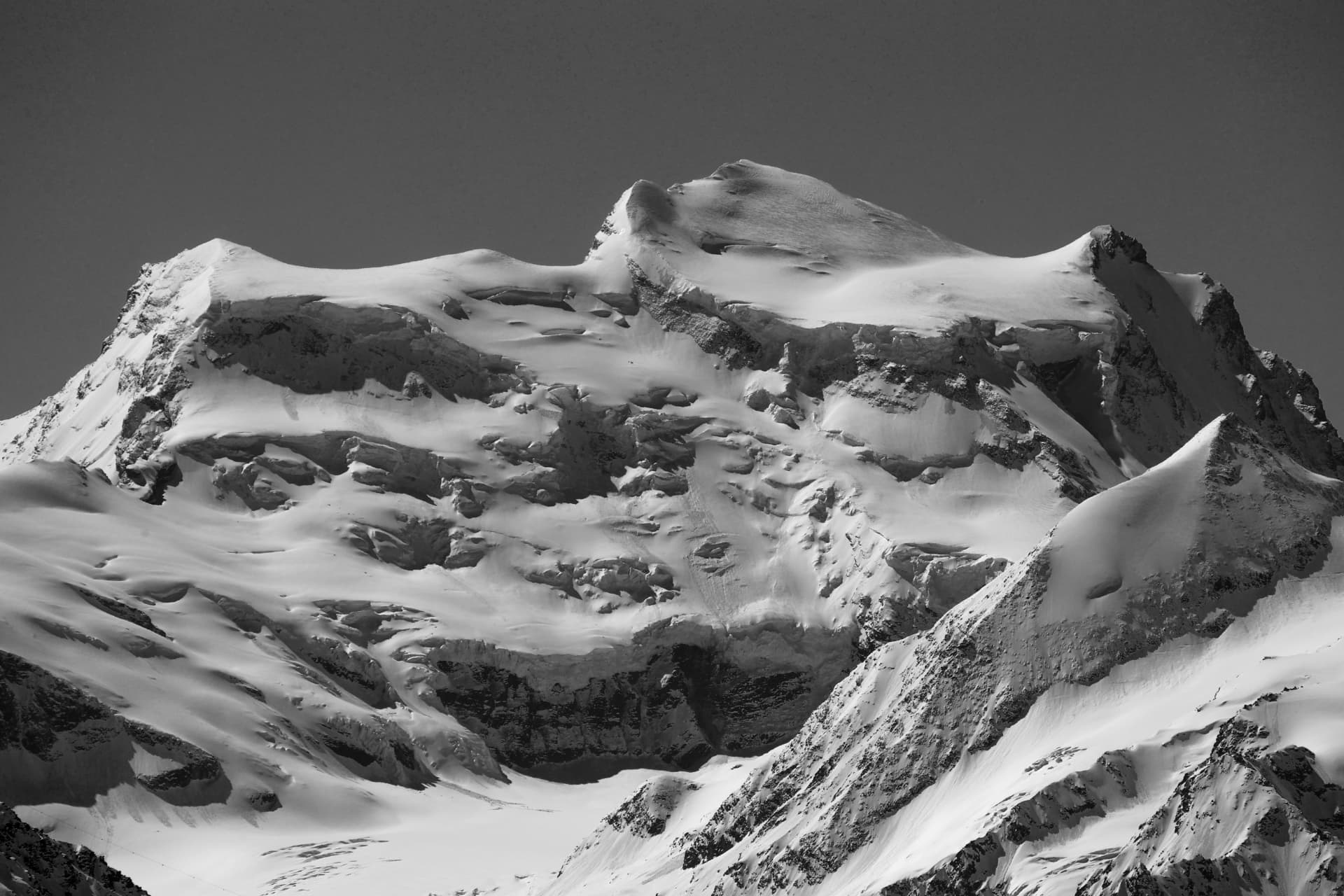 Grand-Combin-Massiv im Morgenlicht